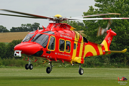 Hélicoptère AW169 d'Essex & Herts Air Ambulance