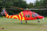 Hélicoptère AW169 de Kent Surrey Sussex Air Ambulance