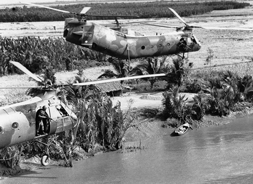 Hélicoptère Piasecki Vertol H21 Banane volante