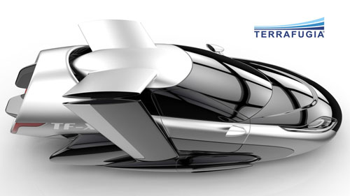 Le projet de voiture-avion-hélicoptère Terrafugia TF-X