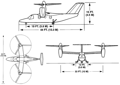 Hélicoptère convertible AW609