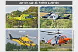 Aide mémoire visuel : comment faire la différence entre un AW139, un AW149, un AW169 et un AW189