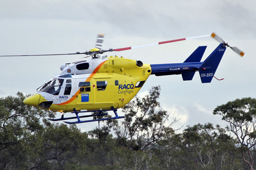 Hélicoptère BK117 Australie