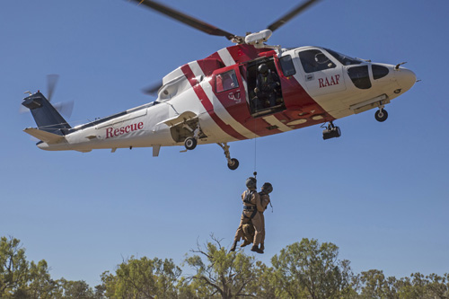 Hélicoptère Sikorsky S76 SAR Australie