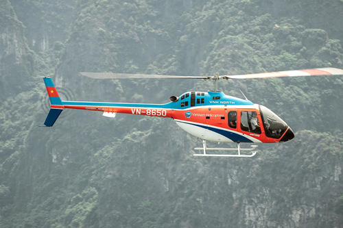 Hélicoptère Bell 505 JetRanger X VN-8650 Vietnam Helicopters North