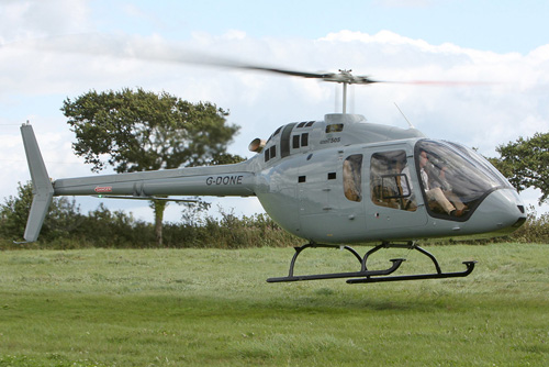 Hélicoptère Bell 505 JetRanger X G-DONE