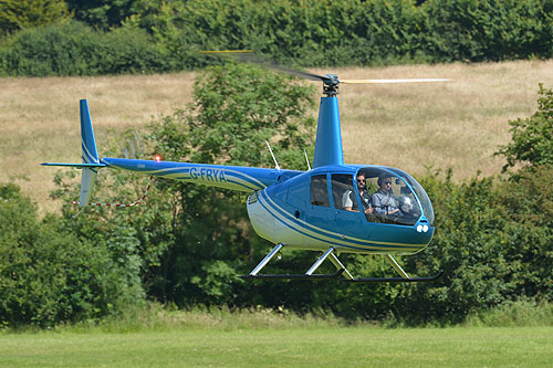 Hélicoptère Robinson R44 G-FRYA