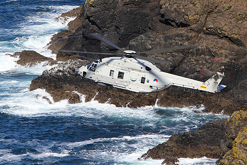 Hélicoptère NH90 de la Marine néerlandaise