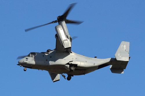 Hélicoptère à rotors basculants (convertible) V22 Osprey des Marines US