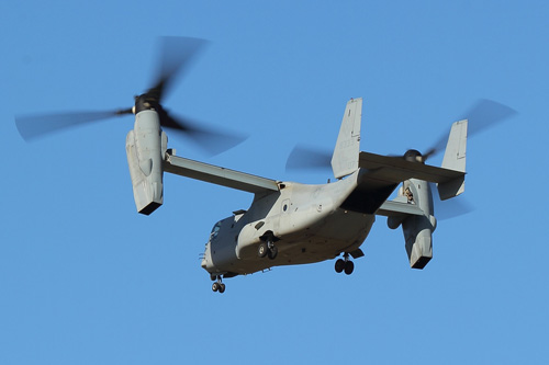 Hélicoptère à rotors basculants (convertible) V22 Osprey des Marines US