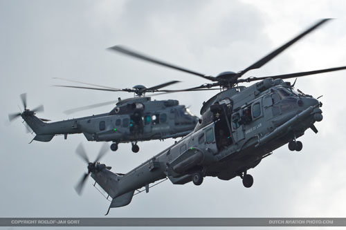 Hélicoptère EC725 Caracal de l'Armée de l'Air française