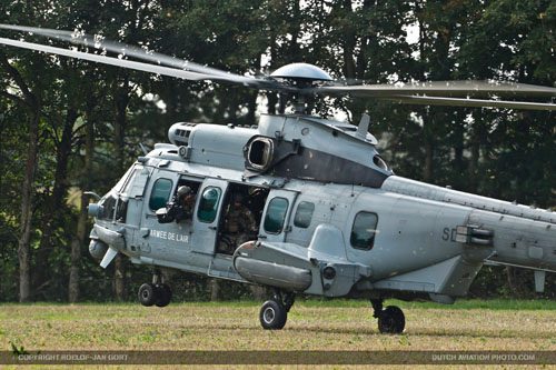 Hélicoptère EC725 Caracal de l'Armée de l'Air française