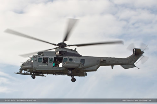 Hélicoptère EC725 Caracal de l'Armée de l'Air française