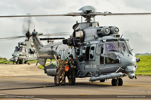 Hélicoptère EC725 Caracal de l'Armée de l'Air française