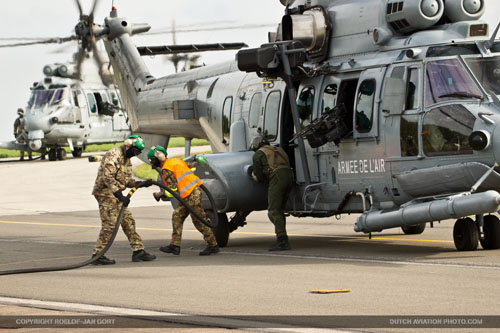 Hélicoptère EC725 Caracal de l'Armée de l'Air française