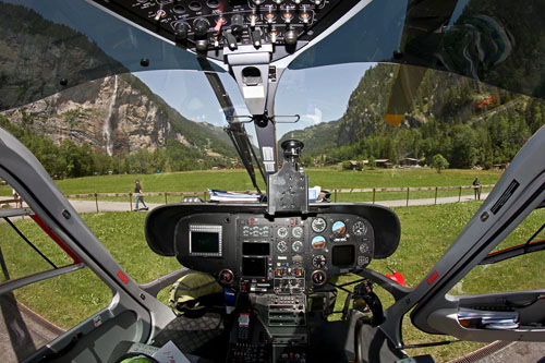 Hélicoptère EC135 HB-ZIR d'AIR GLACIERS