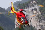 Hélicoptère EC135 HB-ZIR d'AIR GLACIERS