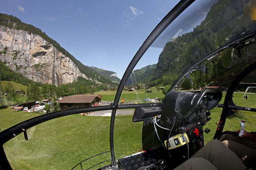 Vol en Alouette III