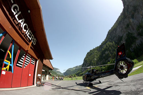 Les installations d'AIR GLACIERS à Lauterbrunnen