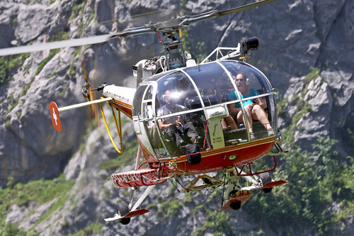 Hélicoptère SE3160 Alouette III HB-XOF d'AIR GLACIERS