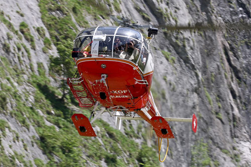 Hélicoptère SE3160 Alouette III HB-XOF d'AIR GLACIERS