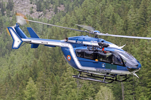 Hélicoptère EC145 de la Gendarmerie Nationale 