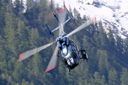 Hélicoptère EC145 de la Gendarmerie Nationale 