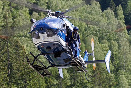 Hélicoptère EC145 de la Gendarmerie Nationale 