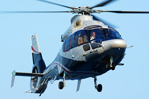 Hélicoptère EC155B1 3A-MBD de MONACAIR