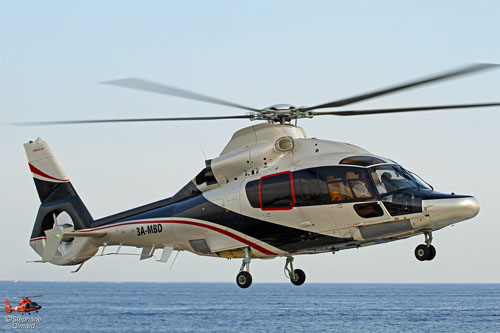 Hélicoptère EC155B1 3A-MBD de MONACAIR