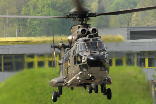 Hélicoptère AS332 SuperPuma de l'armée suisse