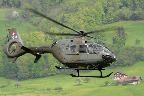 Hélicoptère EC635 de l'armée suisse