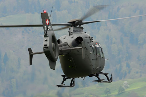 Hélicoptère EC635 de l'armée suisse