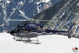 Hélicoptère AS350 Ecureuil F-GUZE d'HELISECURITE