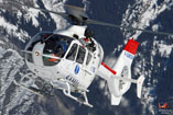 Hélicoptère EC135 G-MON du SAMU 73, opéré par SAF HELICOPTERES