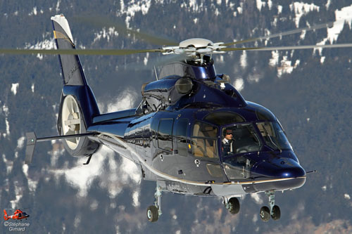 Hélicoptère EC155 F-GVGT d'HELISECURITE 