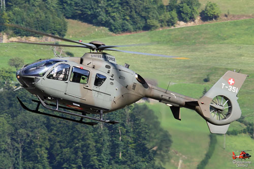 Hélicoptère AS332 SuperPuma de l'armée suisse