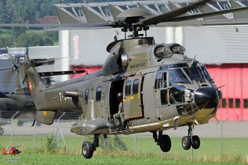 Hélicoptère AS532 Cougar de l'armée suisse