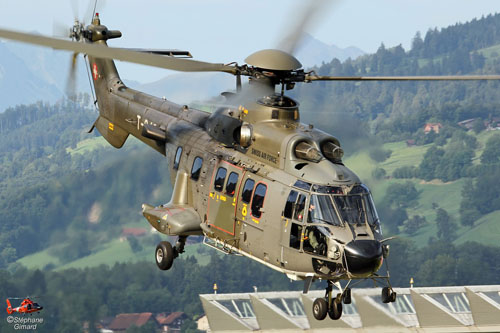 Hélicoptère AS532 Cougar de l'armée suisse