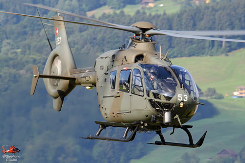 Hélicoptère AS332 SuperPuma de l'armée suisse