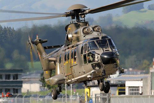 Hélicoptère AS532 Cougar de l'armée suisse