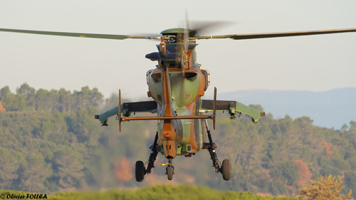 Hélicoptère d'attaque Tigre français