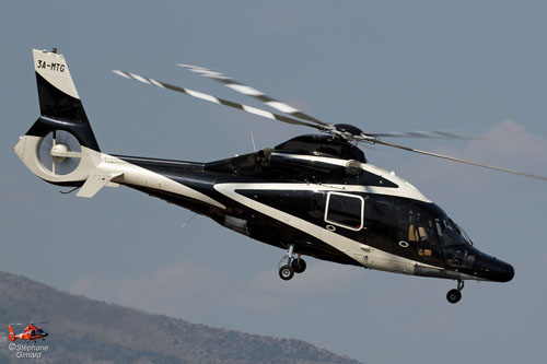 Hélicoptère EC155 B1 3A-MTG de MONACAIR