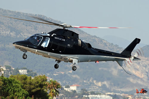 Hélicoptère AW109 3A-MDF de MONACAIR