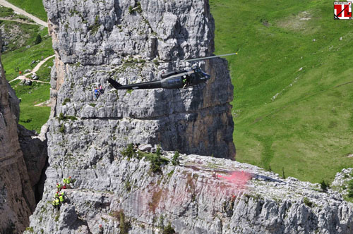 Hélicoptère AB205 de l'Aviazione Esercito Italian Army Aviation