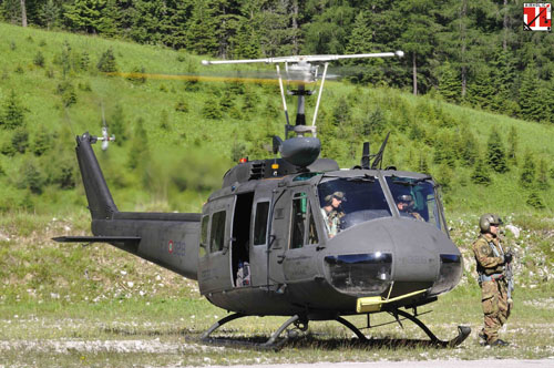 Hélicoptère AB205 de l'Aviazione Esercito Italian Army Aviation