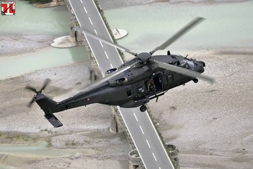 Hélicoptère NH90 de l'Aviazione Esercito Italian Army Aviation