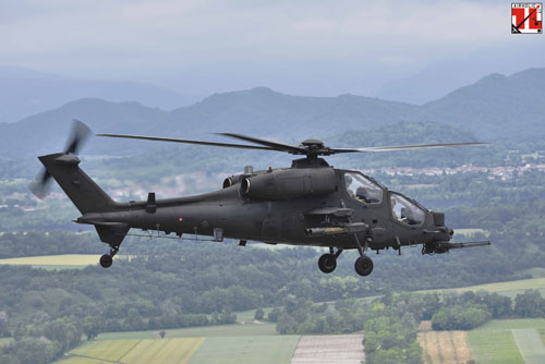 Hélicoptère A129 Mangusta de l'Aviazione Esercito Italian Army Aviation