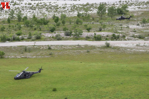 Hélicoptère A129 Mangusta de l'Aviazione Esercito Italian Army Aviation