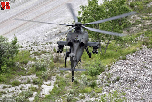 Hélicoptère A129 Mangusta de l'Aviazione Esercito Italian Army Aviation